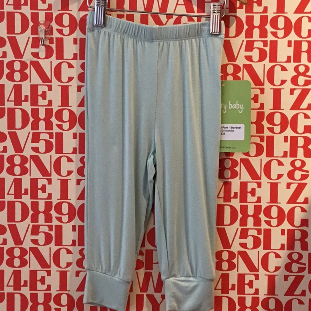 Silkberry Baby Bamboo Cotton Play Pant, NEW WITH TAGS